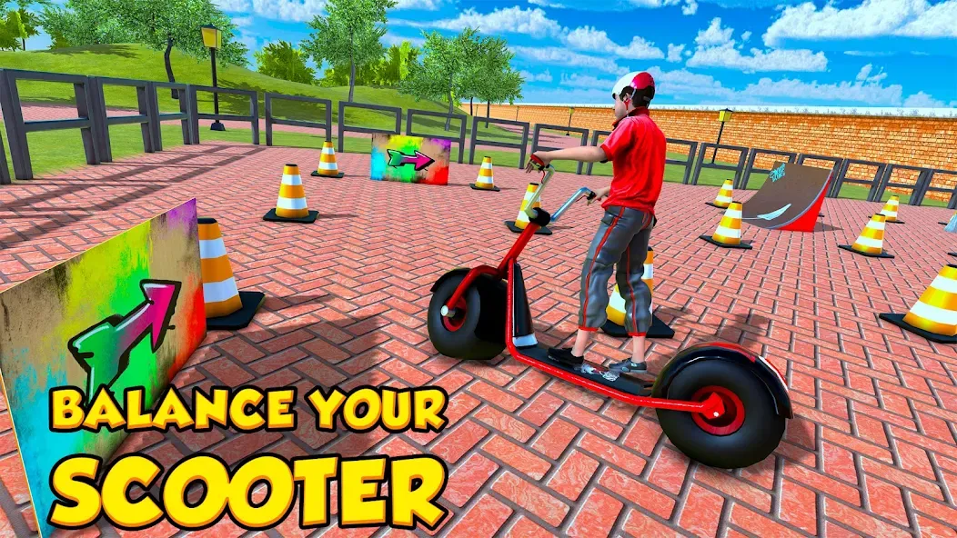 BMX Air Skate Scooter Tricks [MOD: безлимитные монеты и разблокированы трюки] Screenshot 4