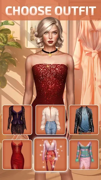 Novelize: Stories With Choices [MOD: безлимитные билеты и алмазы] Screenshot 2