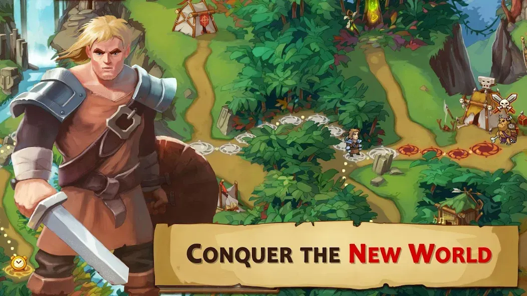 Braveland Heroes [MOD: безлимитные ресурсы и мощные герои] Screenshot 2