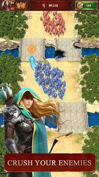 Total Battle: Strategy Games [MOD: безлимитные ресурсы и ускоренное строительство] Screenshot 2