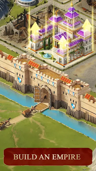Total Battle: Strategy Games [MOD: безлимитные ресурсы и ускоренное строительство] Screenshot 4