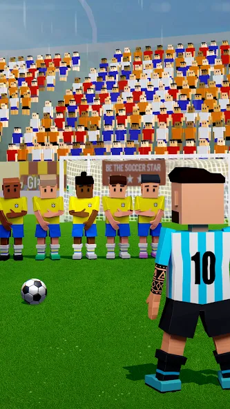 Mini Soccer Star: Football Cup [MOD: безлимитные деньги и энергия] Screenshot 1