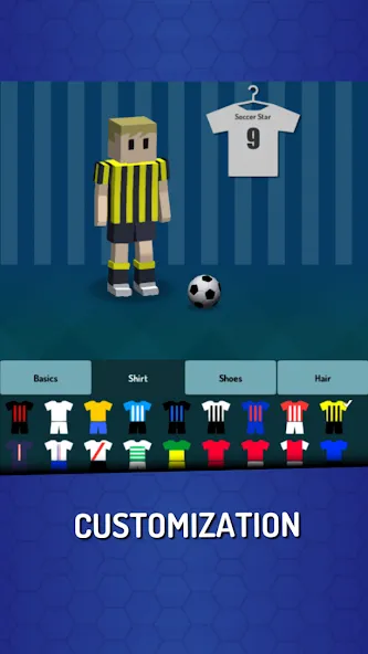 Champion Soccer Star: Cup Game [MOD: безлимитные деньги и энергия] Screenshot 1