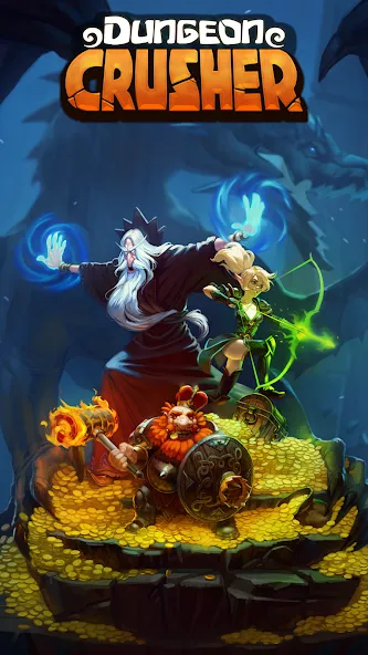 Dungeon Crusher: Soul Hunters [MOD: безлимитные деньги и усиленные герои] Screenshot 1