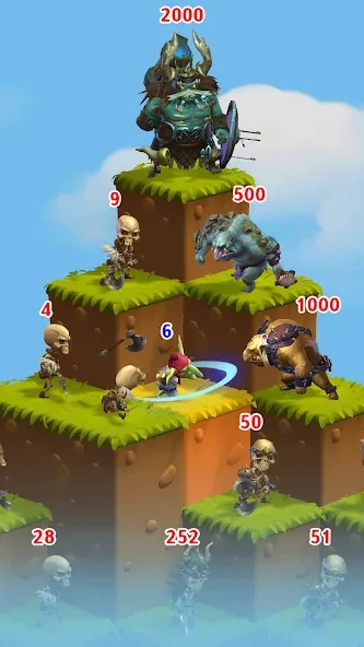 Dungeon Crusher: Soul Hunters [MOD: безлимитные деньги и усиленные герои] Screenshot 3