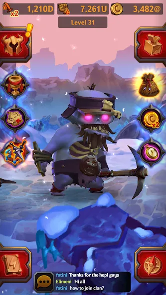 Dungeon Crusher: Soul Hunters [MOD: безлимитные деньги и усиленные герои] Screenshot 5