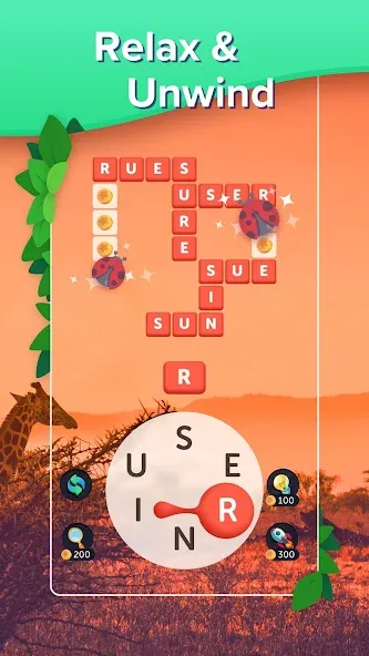Puzzlescapes Word Search Games [MOD: без рекламы и все подсказки доступны] Screenshot 2