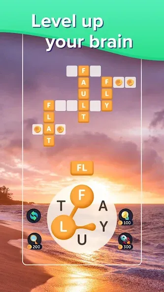 Puzzlescapes Word Search Games [MOD: без рекламы и все подсказки доступны] Screenshot 3