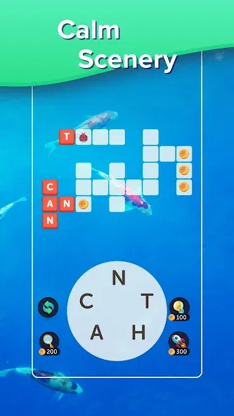 Puzzlescapes Word Search Games [MOD: без рекламы и все подсказки доступны] Screenshot 4