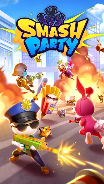 Smash Party - Hero Action Game [MOD: безлимитные монеты и усиленная атака] Screenshot 1