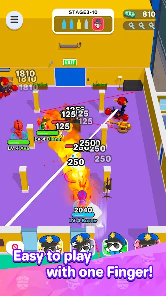 Smash Party - Hero Action Game [MOD: безлимитные монеты и усиленная атака] Screenshot 3