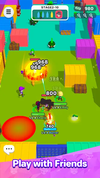 Smash Party - Hero Action Game [MOD: безлимитные монеты и усиленная атака] Screenshot 4