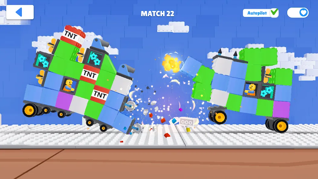 TOYS: Crash Arena [MOD: безлимитные деньги и улучшения] Screenshot 1