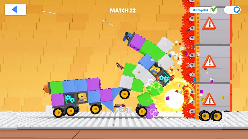 TOYS: Crash Arena [MOD: безлимитные деньги и улучшения] Screenshot 3