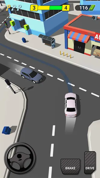 Pick Me Up 3D: Taxi Game [MOD: безлимитные деньги и топливо] Screenshot 3