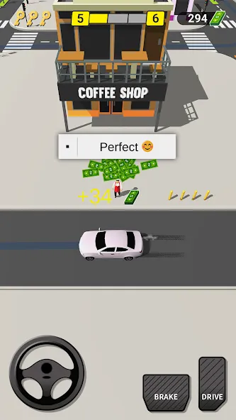 Pick Me Up 3D: Taxi Game [MOD: безлимитные деньги и топливо] Screenshot 5