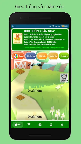 Nông Trại Kiếm Tiền Uy TínNhất [MOD: tiền vô hạn, mở khóa hết] Screenshot 2