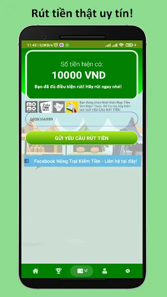 Nông Trại Kiếm Tiền Uy TínNhất [MOD: tiền vô hạn, mở khóa hết] Screenshot 4