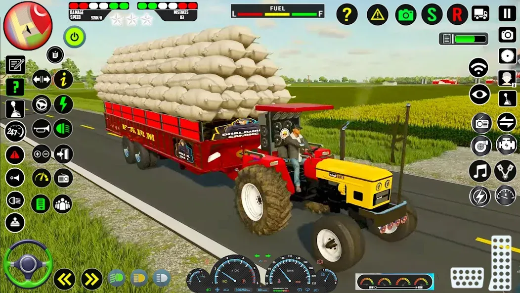 Tractor Farming Games 2023 [MOD: безлимитные деньги и топливо] Screenshot 1
