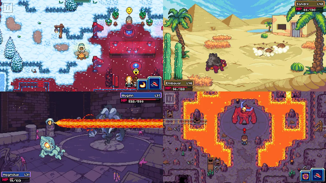 Coromon [MOD: бесконечные деньги и редкие коромоны] Screenshot 1