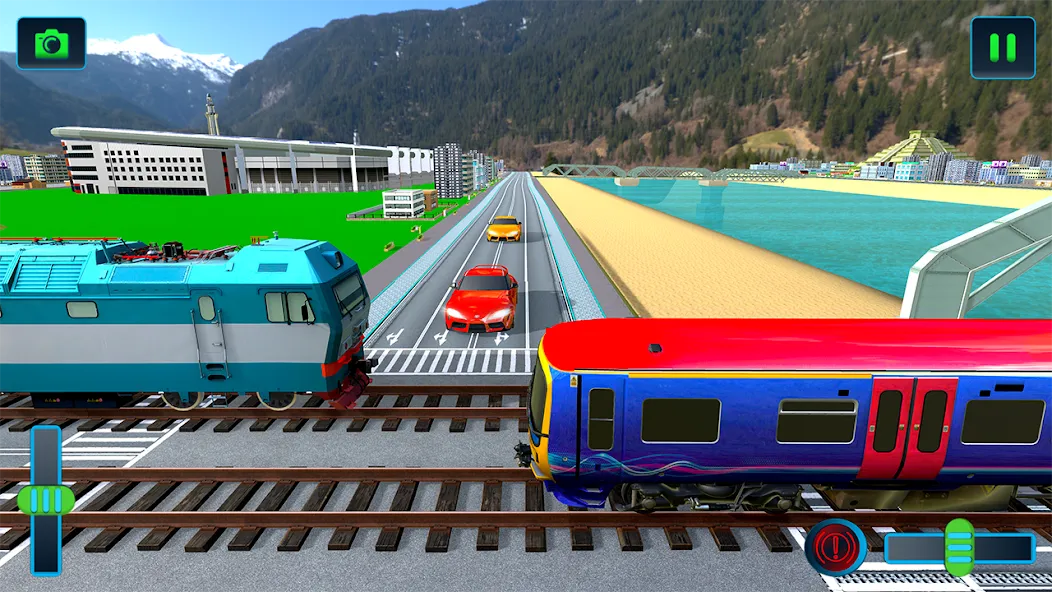 Train Games: Driving Simulator [MOD: безлимитные деньги и все поезда открыты] Screenshot 2