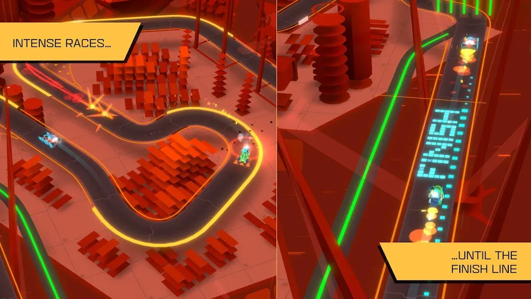 Hyperdrome [MOD: безлимитные деньги и ускорение машин] Screenshot 2