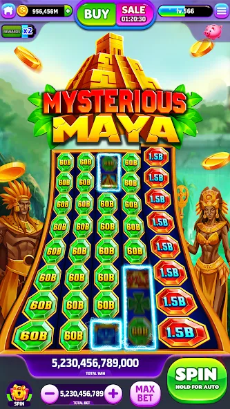 Spin To Rich - Vegas Slots [MOD: безлимитные монеты и джекпоты] Screenshot 5