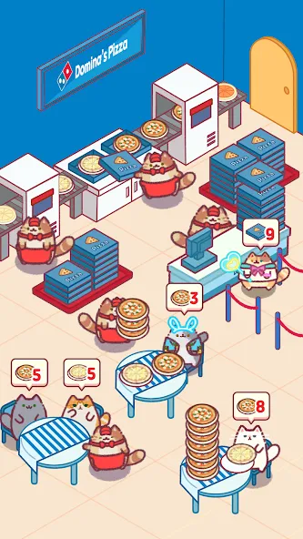 Cat Snack Bar: Cute Food Games [MOD: безлимитные деньги и ресурсы] Screenshot 5