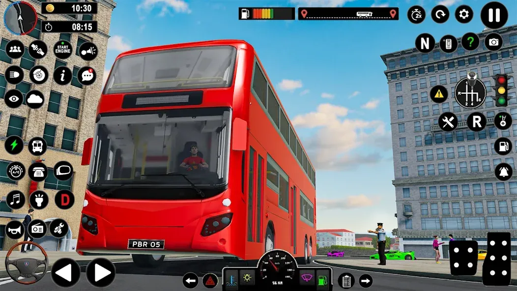 Coach Bus Games: Bus Simulator [MOD: безлимитные деньги и топливо] Screenshot 2