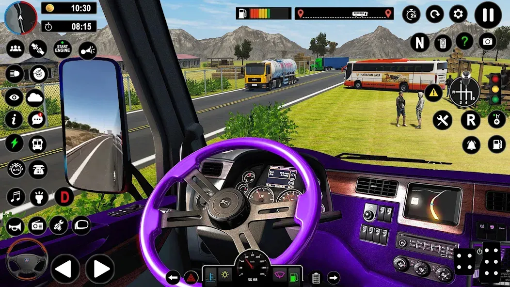 Coach Bus Games: Bus Simulator [MOD: безлимитные деньги и топливо] Screenshot 3