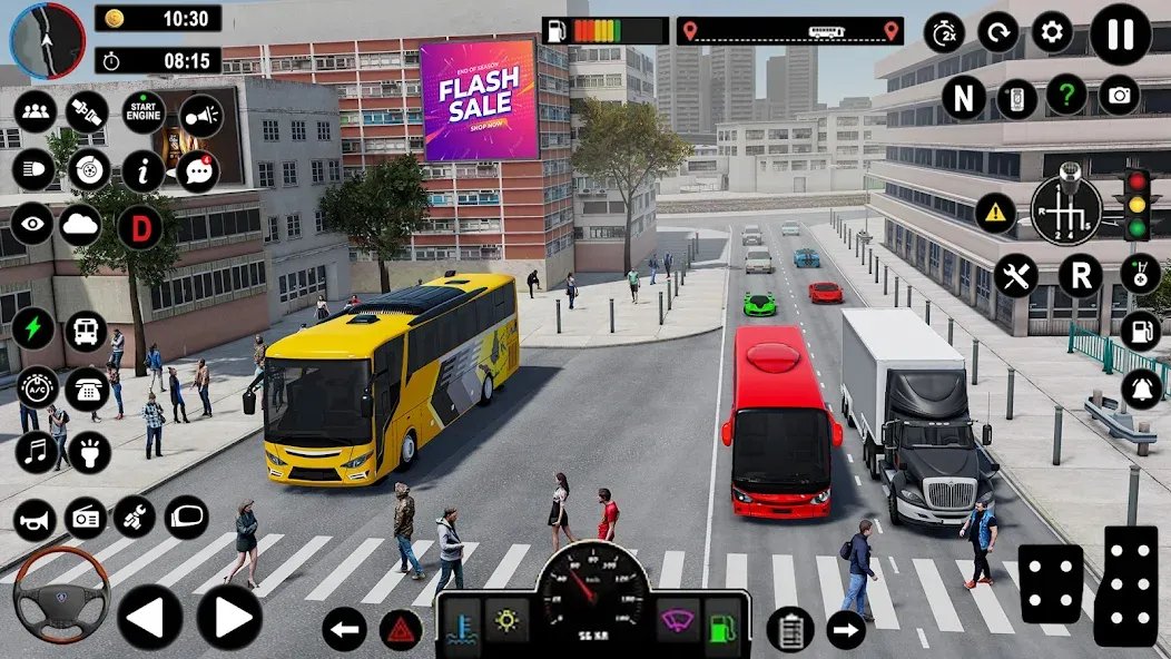 Coach Bus Games: Bus Simulator [MOD: безлимитные деньги и топливо] Screenshot 5
