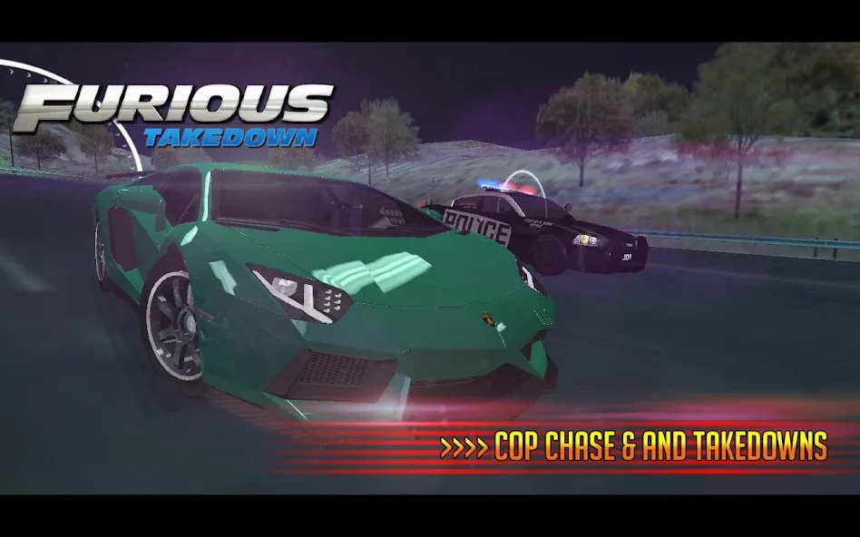 Furious: Takedown Racing [MOD: безлимитные деньги и топливо] Screenshot 3