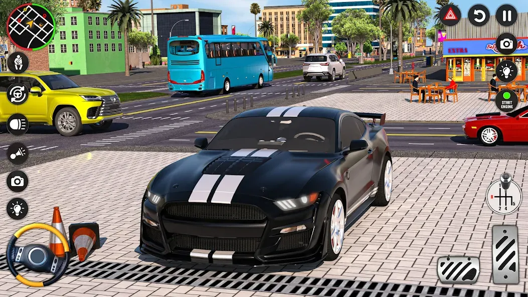 City Car Simulator &amp; Car City [MOD: безлимитные деньги и всё открыто] Screenshot 1