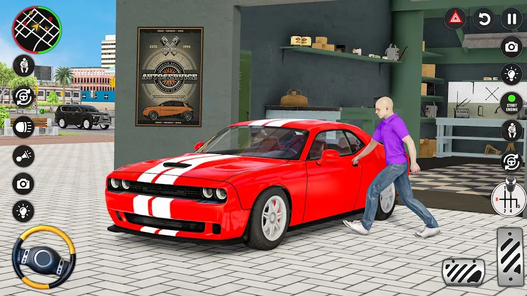City Car Simulator &amp; Car City [MOD: безлимитные деньги и всё открыто] Screenshot 2