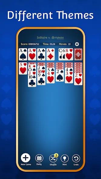 Solitaire: Classic Card Games [MOD: без рекламы и отмена ходов] Screenshot 4