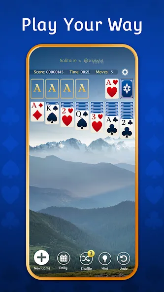 Solitaire: Classic Card Games [MOD: без рекламы и отмена ходов] Screenshot 5