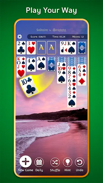 Solitairescapes [MOD: без рекламы и все уровни открыты] Screenshot 4