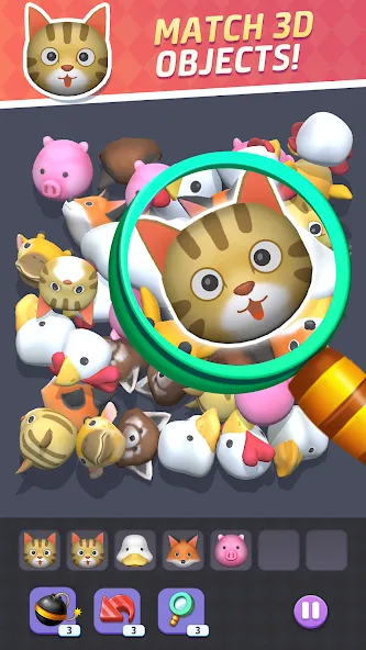 Match &amp; Design [MOD: безлимитные монеты и все предметы открыты] Screenshot 4
