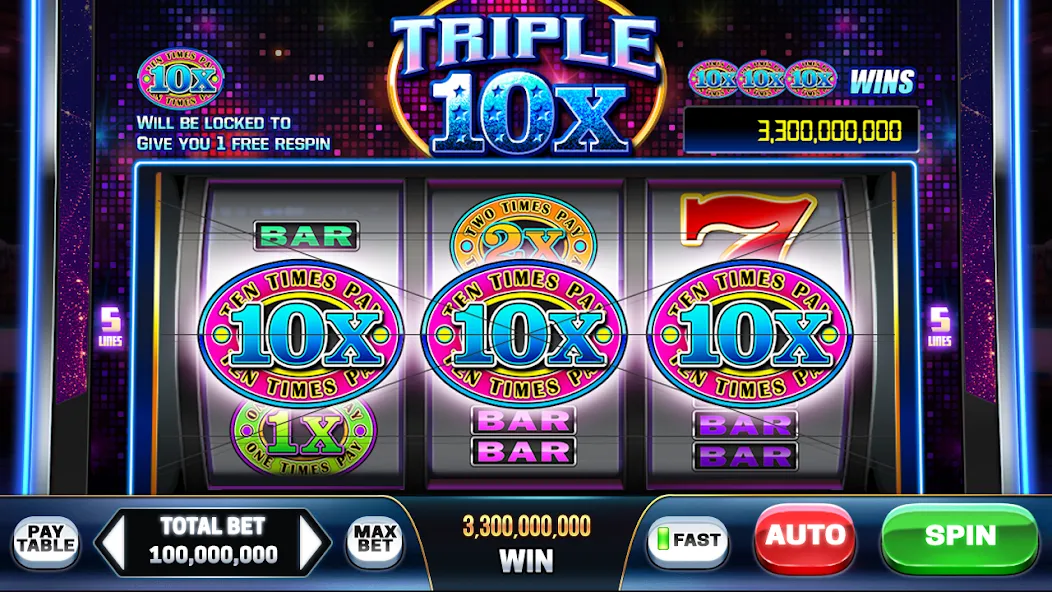 Play Las Vegas - Casino Slots [MOD: безлимитные монеты и открыты все слоты] Screenshot 3