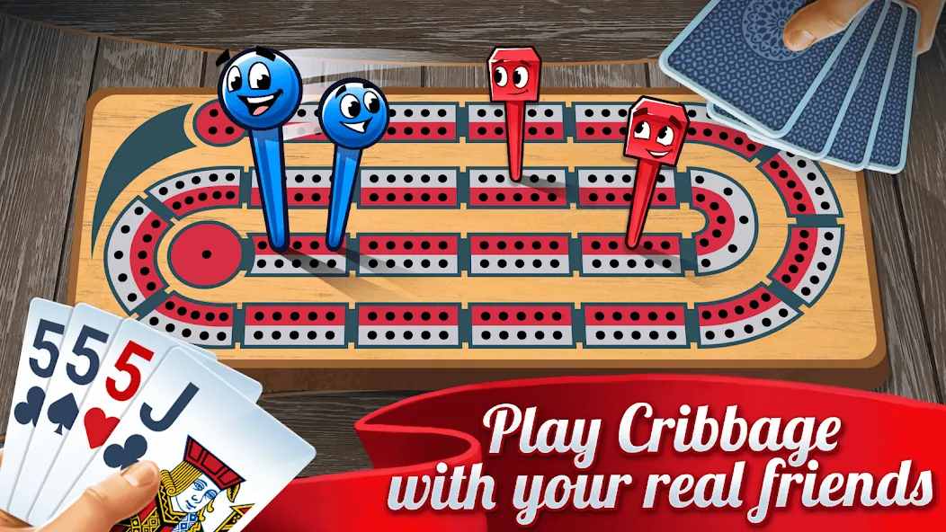 Ultimate Cribbage: Card Board [MOD: безлимитные монеты и подсказки] Screenshot 1