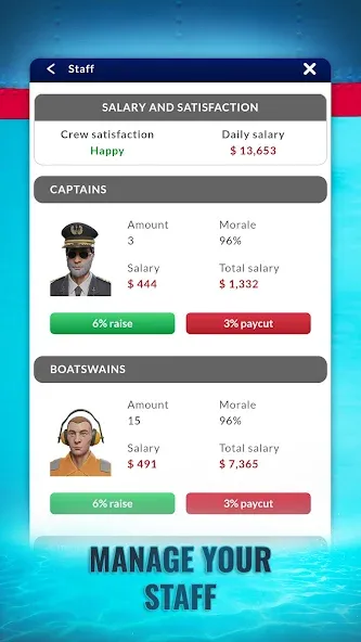 Shipping Manager - 2024 [MOD: безлимитные деньги и топливо] Screenshot 5