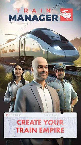 Train Manager - 2024 [MOD: безлимитные деньги и топливо] Screenshot 1