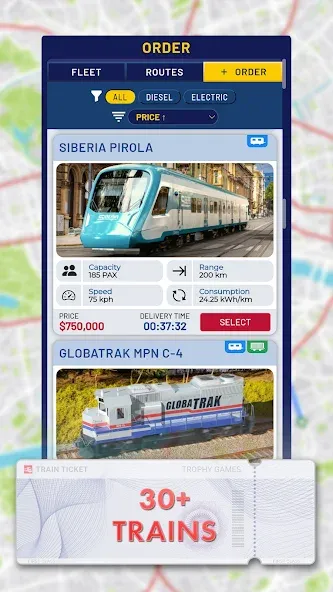 Train Manager - 2024 [MOD: безлимитные деньги и топливо] Screenshot 2