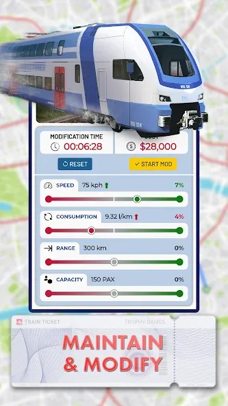 Train Manager - 2024 [MOD: безлимитные деньги и топливо] Screenshot 4