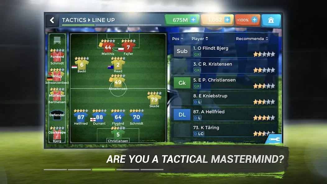 FMU - Football Manager Game [MOD: безлимитные деньги и игроки] Screenshot 3
