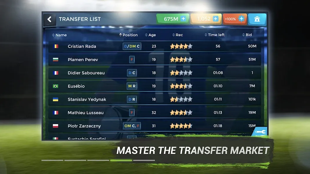 FMU - Football Manager Game [MOD: безлимитные деньги и игроки] Screenshot 4