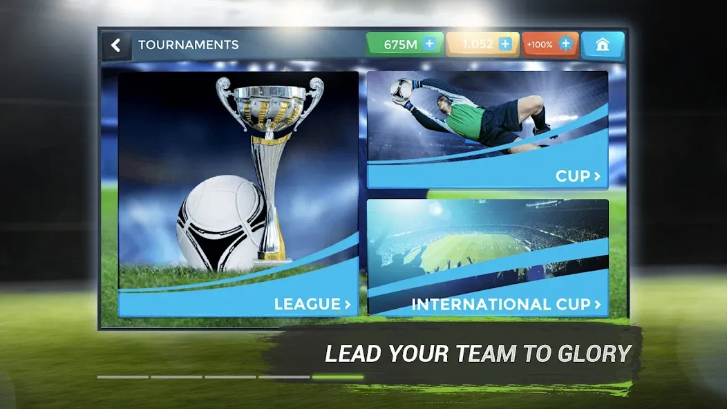 FMU - Football Manager Game [MOD: безлимитные деньги и игроки] Screenshot 5