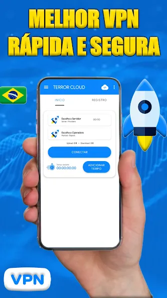 TERROR CLOUD - (INTERNET VPN] [MOD: быстрый vpn и безопасный интернет] Screenshot 1