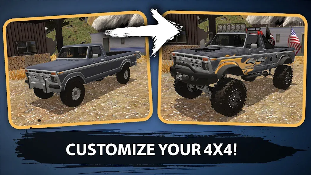 Offroad Racing &amp; Mudding Games [MOD: безлимитные деньги и топливо] Screenshot 2