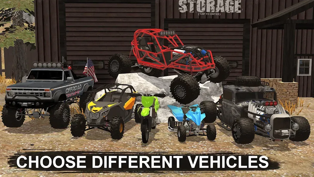 Offroad Racing &amp; Mudding Games [MOD: безлимитные деньги и топливо] Screenshot 3
